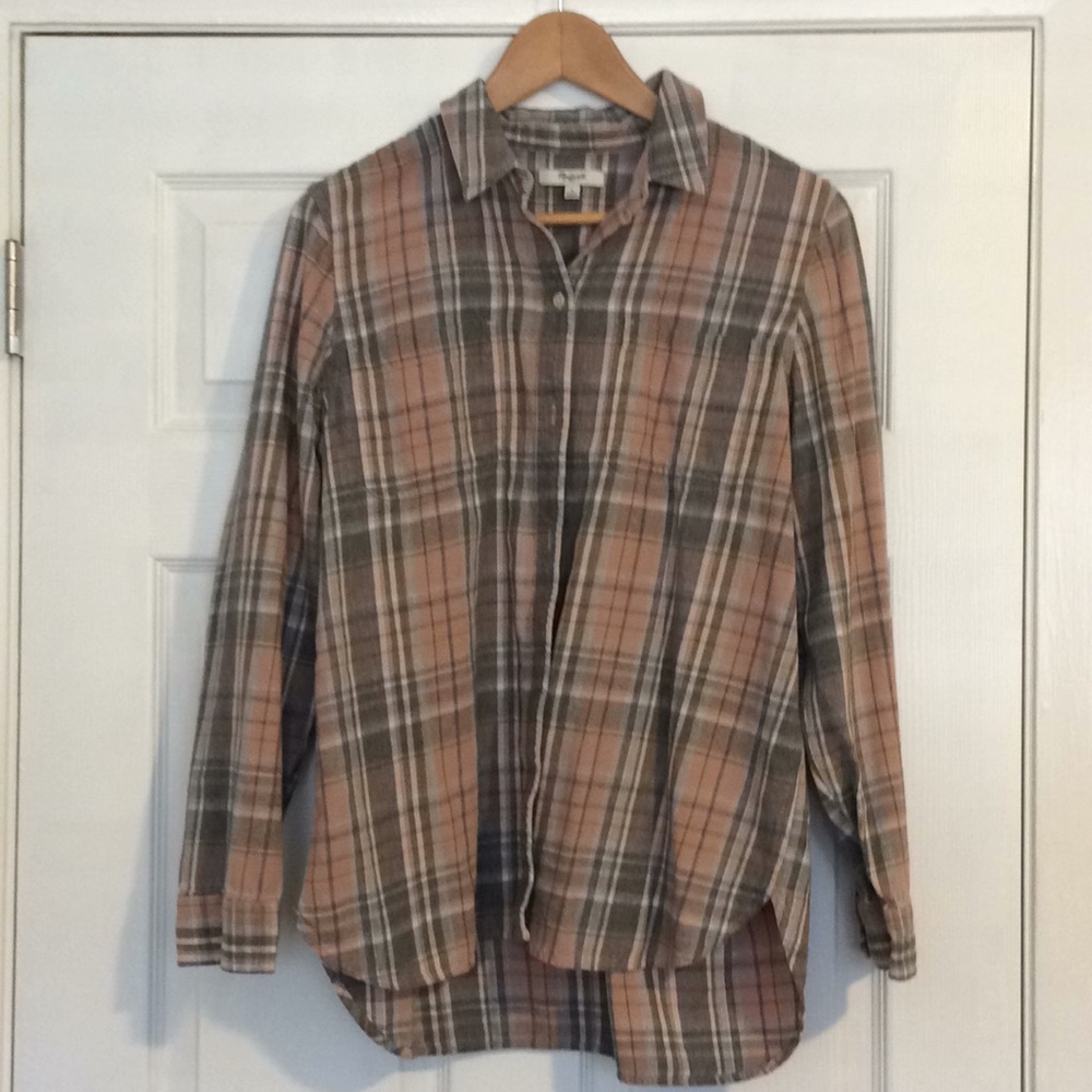 Madewell flannel shirt